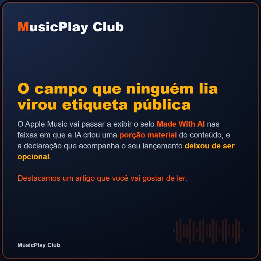 Slide 1 de 6 da edição