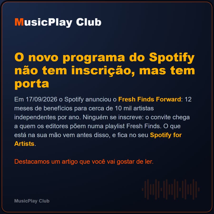 Slide 1 de 6 da edição