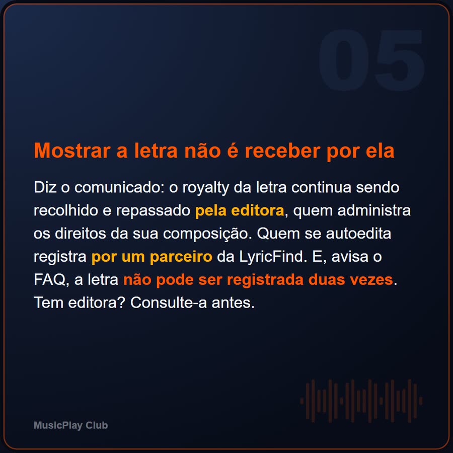 Slide 5 de 6 da edição