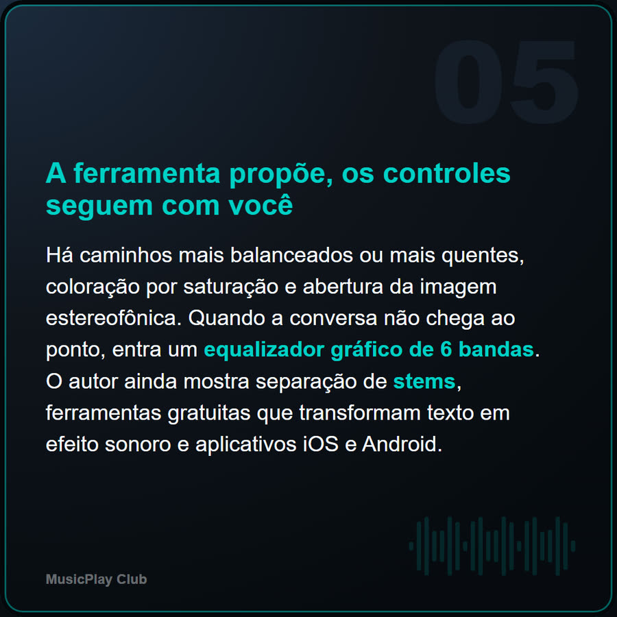 Slide 5 de 6 da edição